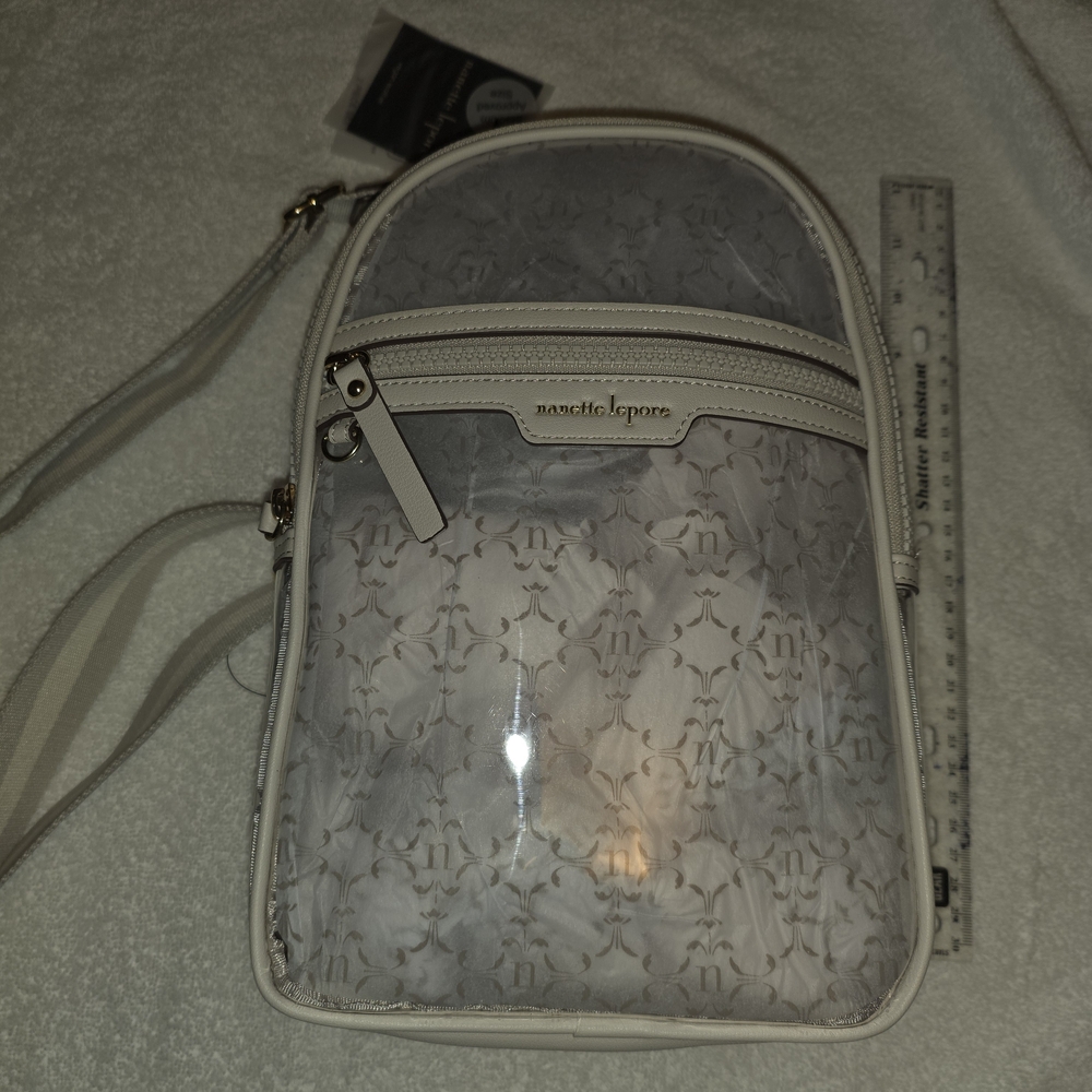 White Sling Crossbody Bag